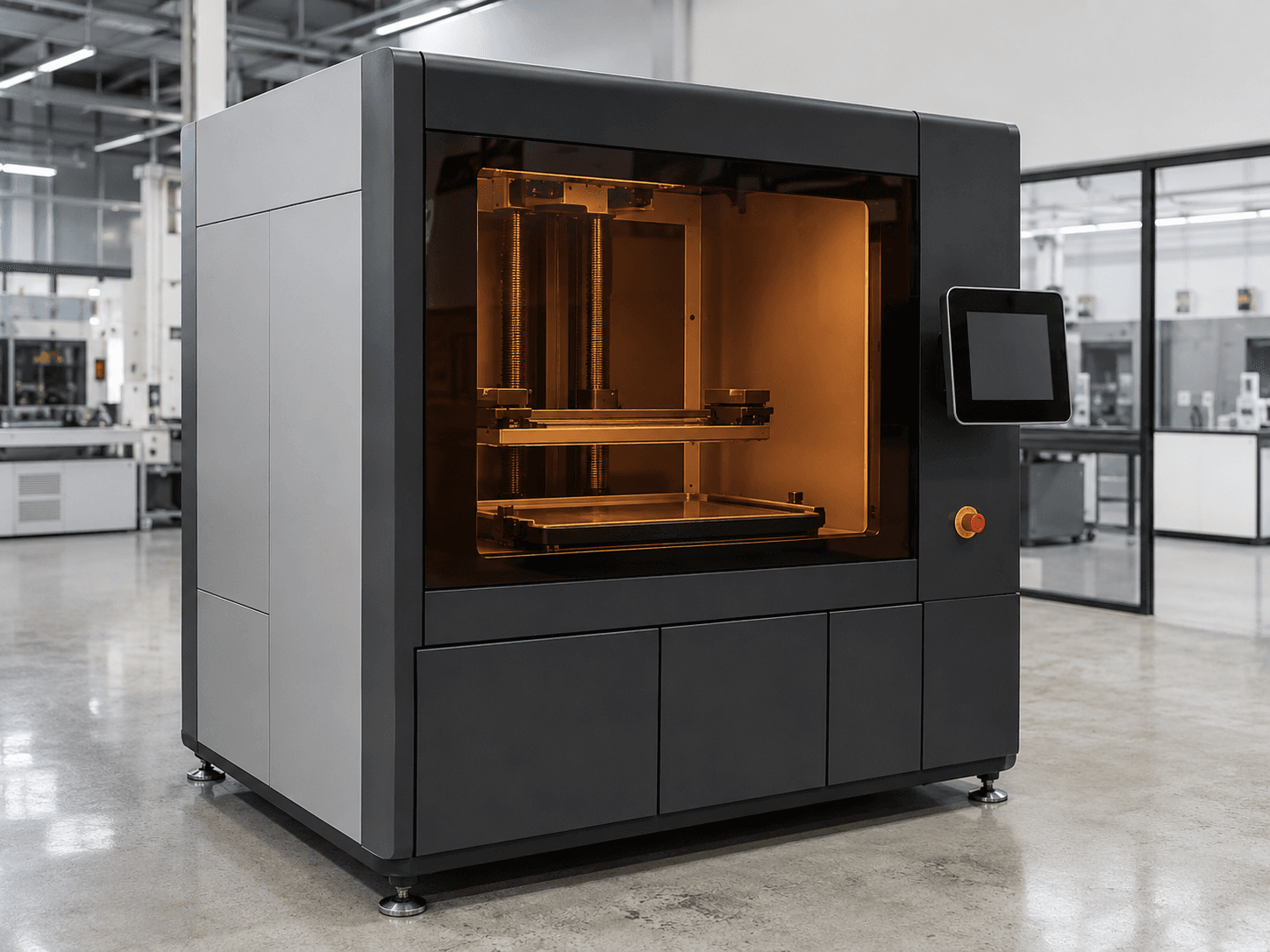 Industrial additive manufacturing system